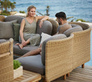 Cane-Line Arch Single Module Natural / Taupe - Sonnet Commercial