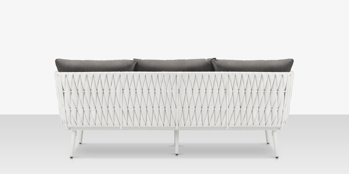 DecoScapes Aria 79" Aluminum Frame Sofa