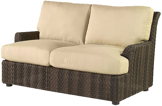 Woodard Aruba Wicker Love Seat