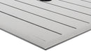 BFM Seating South Beach 32x32 Bar Height Table In Aluminum And Titanium Silver Powder Coat
