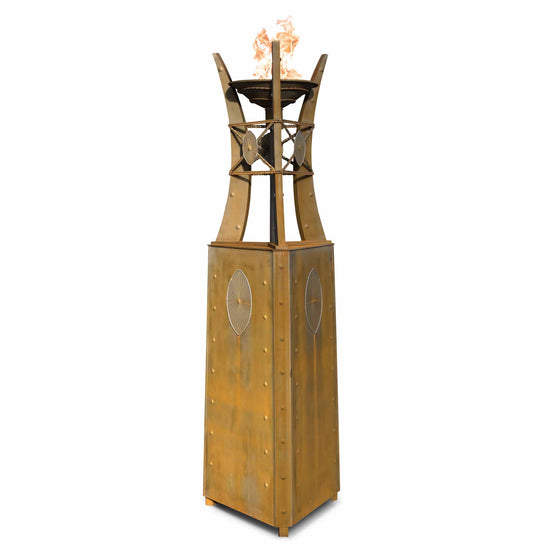 The Outdoor Plus Bastille Fire Tower Corten Steel