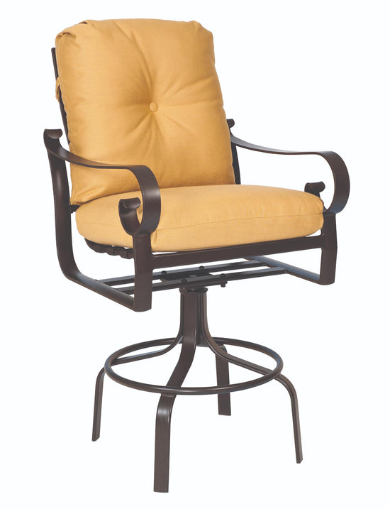 Woodard Belden Swivel Bar Stool