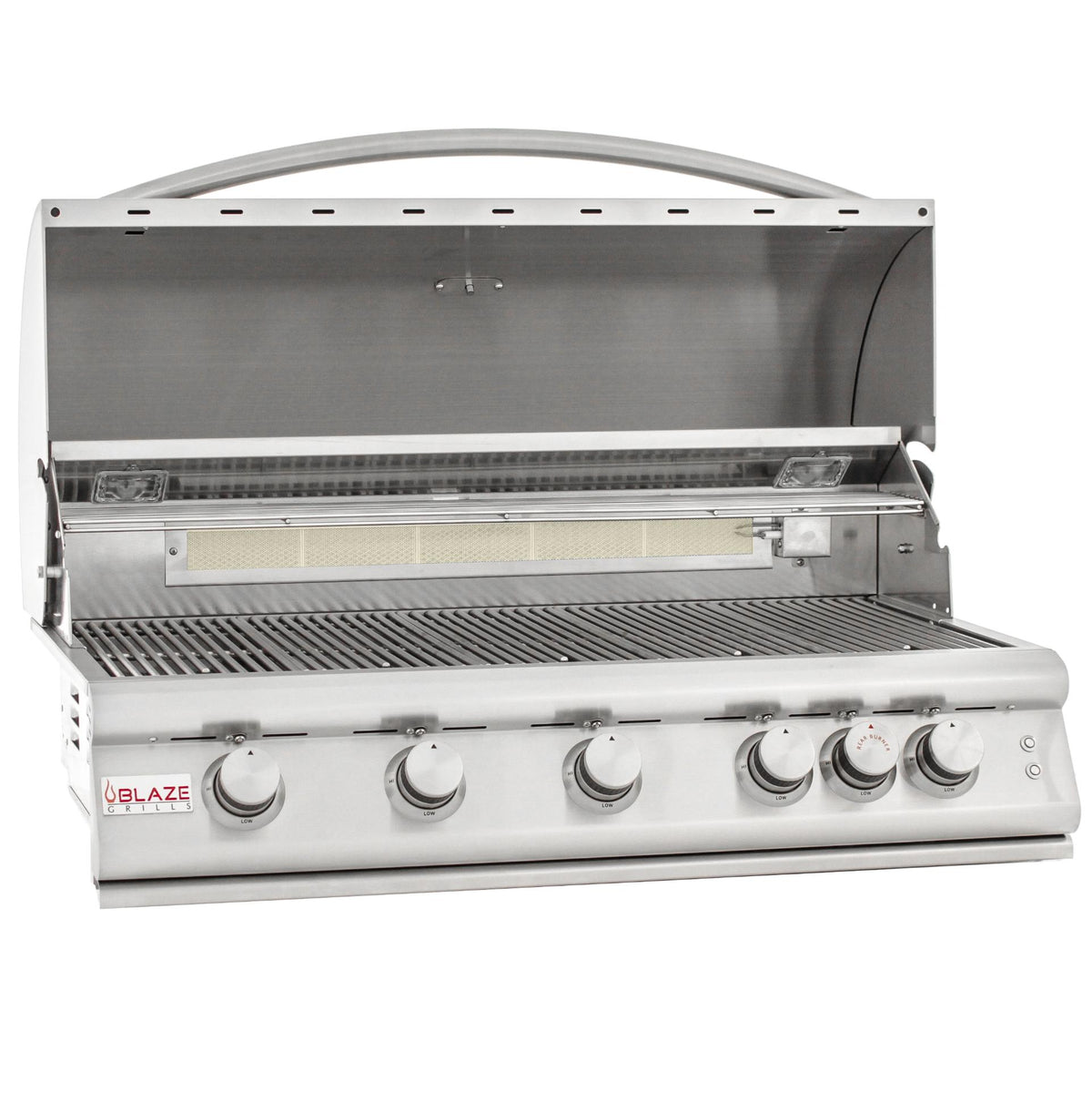 Blaze Grills 40-Inch 5-Burner LTE Gas Grill With Rear Burner And Built-in Lighting System
