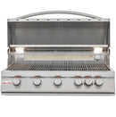 Blaze Grills 40-Inch 5-Burner LTE Gas Grill With Rear Burner And Built-in Lighting System