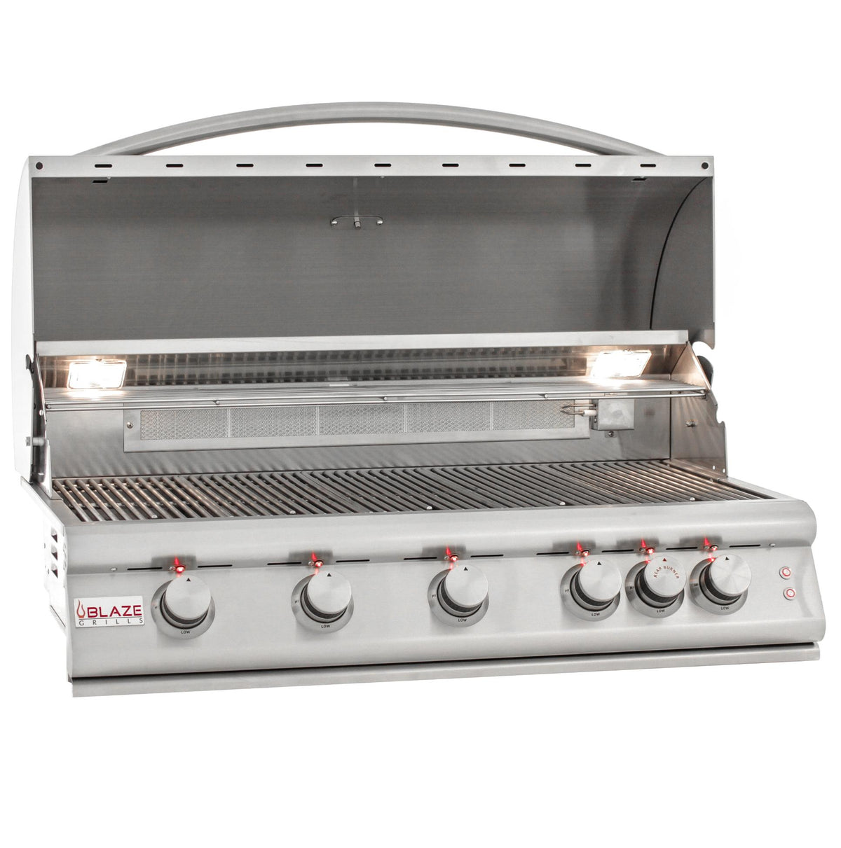 Blaze Grills 40-Inch 5-Burner LTE Gas Grill With Rear Burner And Built-in Lighting System
