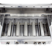 Blaze Grills 40-Inch 5-Burner LTE Gas Grill With Rear Burner And Built-in Lighting System