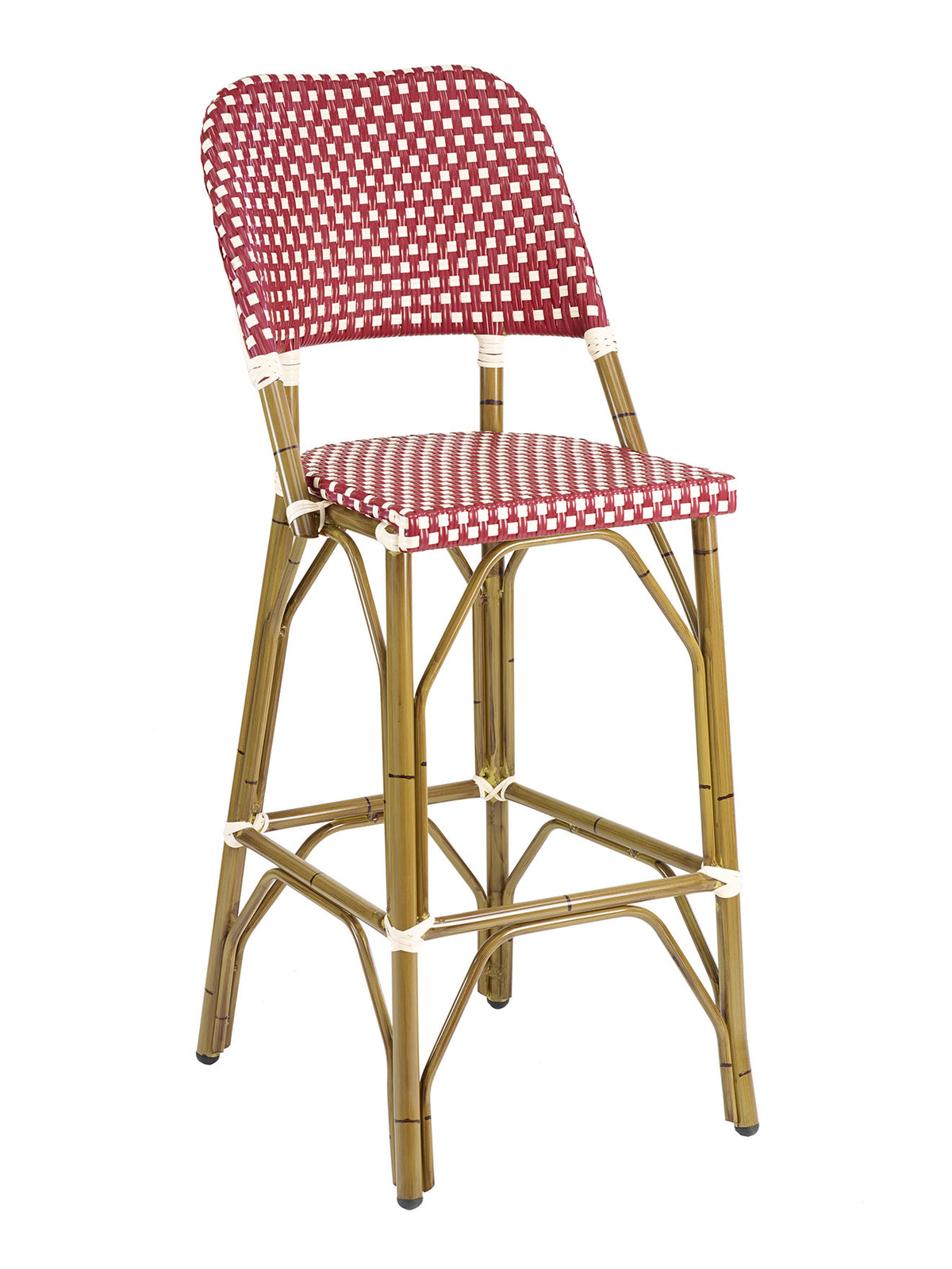 Florida Seating Hand Painted Aluminum Frame Barstool - BRT-01