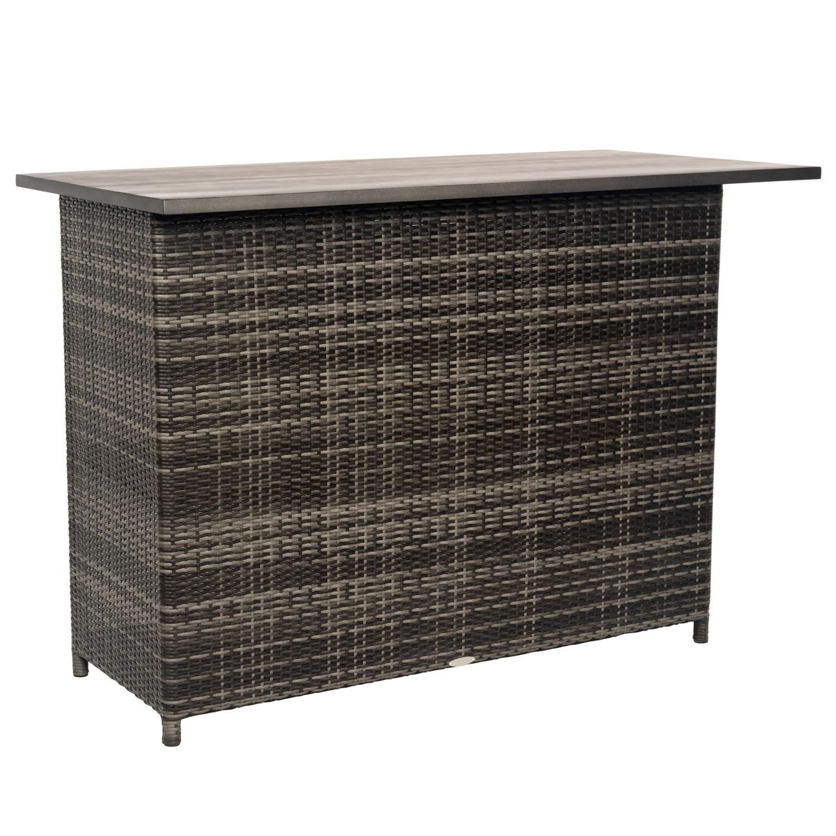 Woodard Genie Bar Island, Default Title, Genie, Wicker, Bar TablesOutdoor