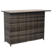 Woodard Genie Bar Island, Default Title, Genie, Wicker, Bar TablesOutdoor