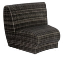 Woodard Genie Curved Armless Lounge Chair, Default Title, Garden Chairs, Lounge Chairs, Genie, Wicker, Lounge Chairs, Curved, Outdoor