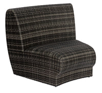 Woodard Genie Curved Armless Lounge Chair, Default Title, Garden Chairs, Lounge Chairs, Genie, Wicker, Lounge Chairs, Curved, Outdoor