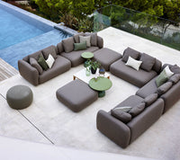 Cane-Line Capture Chaise Lounge Sofa Module - Sonnet Commercial