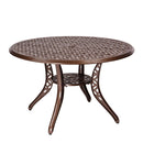 Woodard Casa Dining Umbrella Table, Default Title, Outdoor Dining Table, Casa, Aluminum, Outdoor