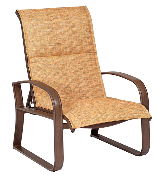 Woodard Cayman Isle Padded Sling Adjustable Lounge Chair