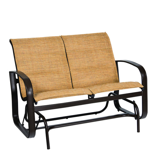 Woodard Cayman Isle Padded Sling Gliding Love Seat
