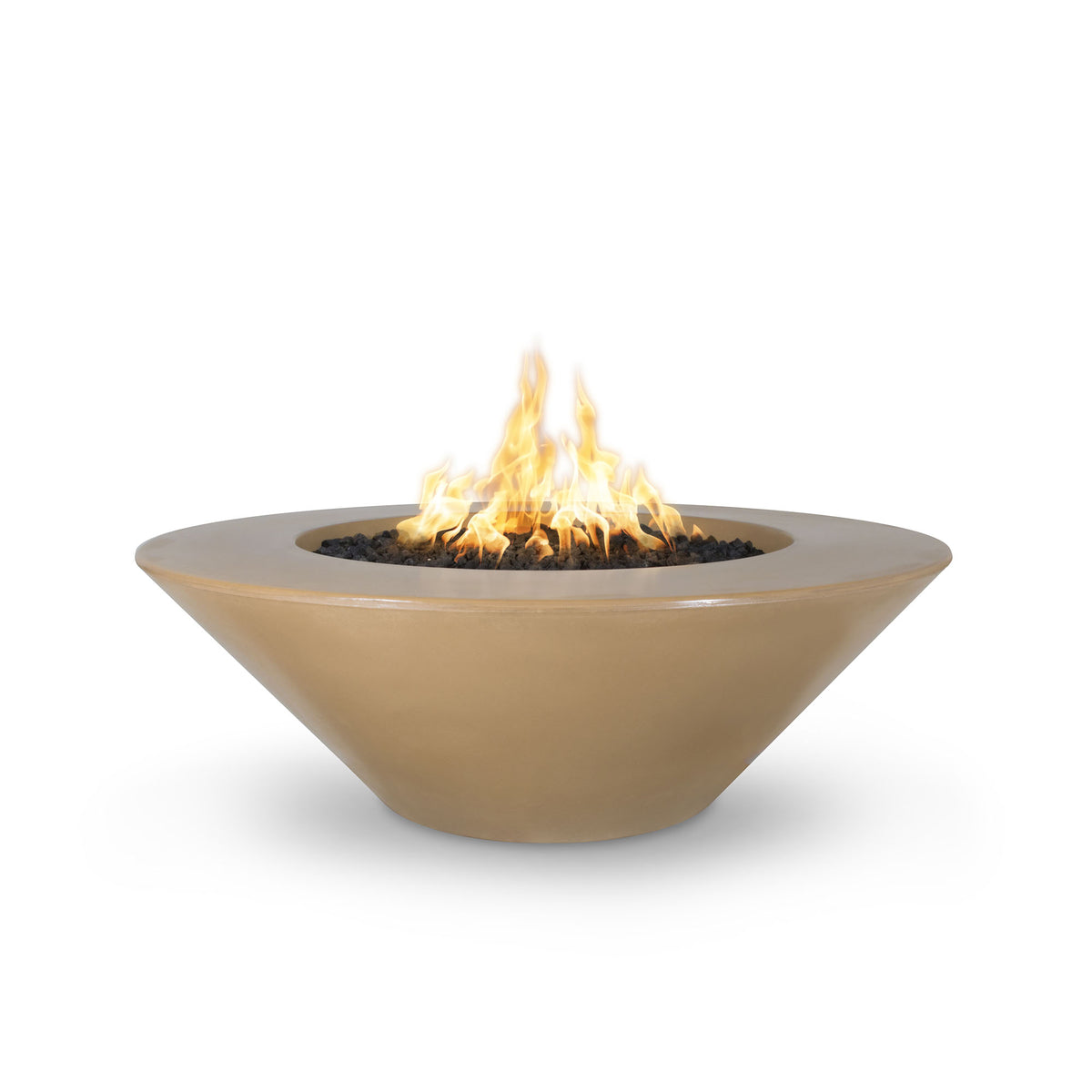 Cazo Concrete Fire Pit - 48"Liquid PropaneBronze