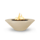 Cazo Concrete Fire Pit - 48"Liquid PropaneChestnut
