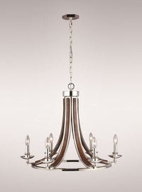 ZEEV Lighting Solstice Chandelier, Burner, Indoor