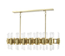 ZEEV Lighting Pillar Collection Chandelier, Chandelier, Brass, Indoor