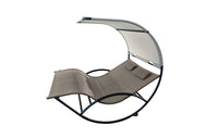 Vivere Double Chaise Rocker - Aluminum, Default Title, Garden Patio Furniture, Outdoor
