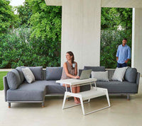 Cane-Line Chill-Out Coffee Table -Single with Dual Heights