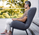 Cane-Line Serene Lounge Chair Incl. Cane-Line AirTouch Cushions