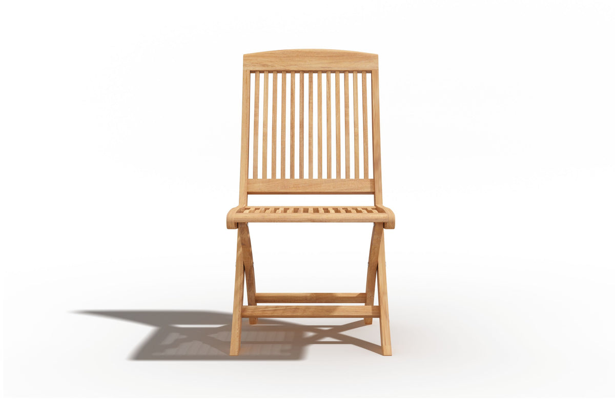 Curated MaisonFurniture Florence Teak Folding Side Chair