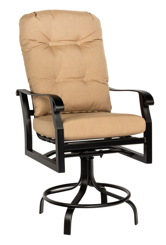 Woodard Cortland Cushion Swivel Counter Stool