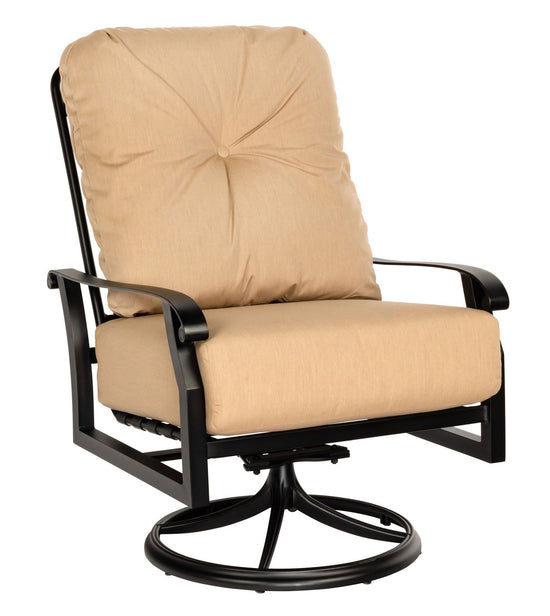 Woodard Cortland Cushion Big Man's Swivel Rocking Lounge Chair