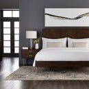 Sunpan Greyson Dresser in Smoke / Light Acacia