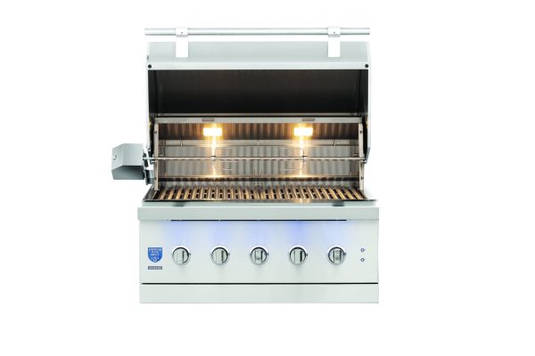 American Made Grills Encore - Built-in 54" Hybrid Grill