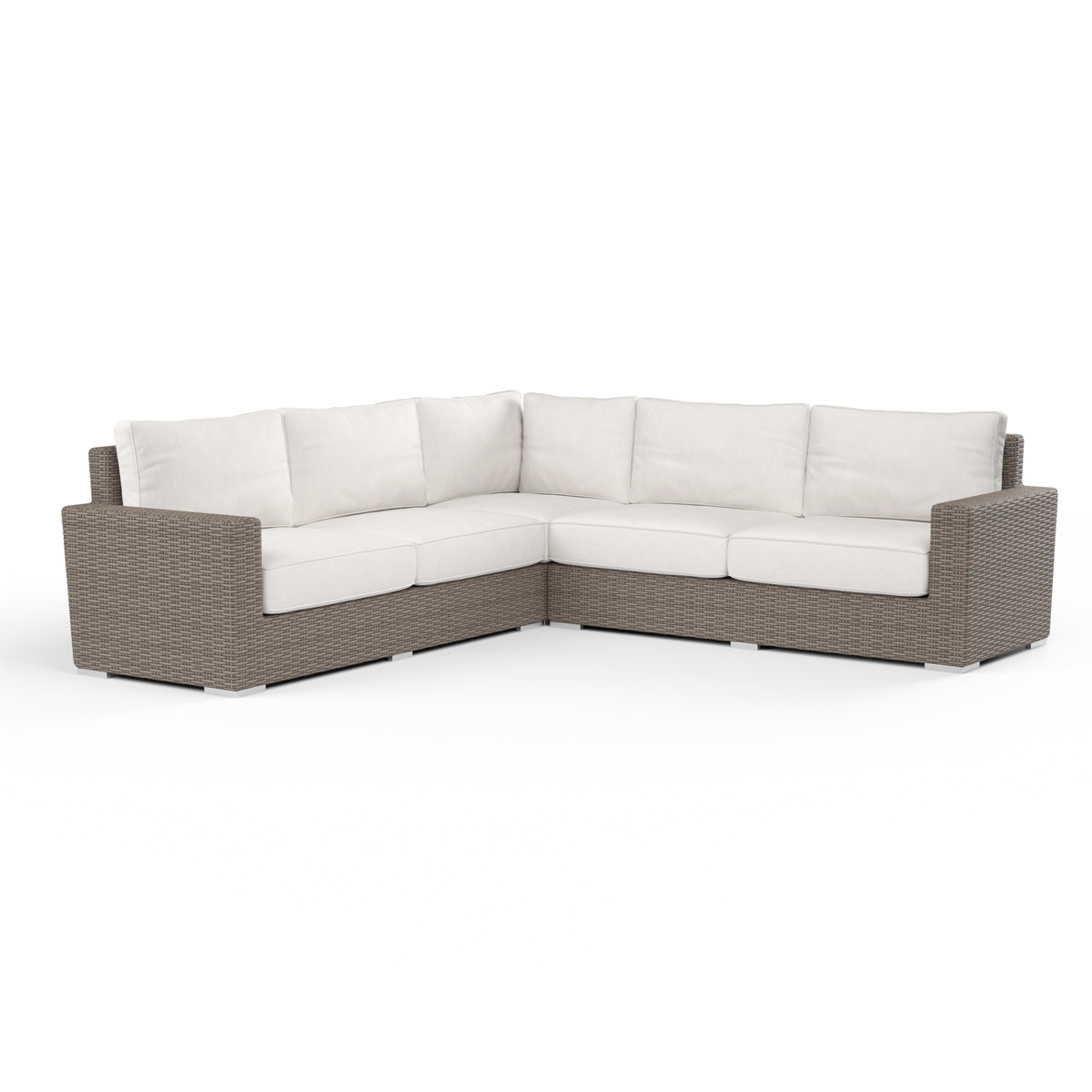 Sunset West Coronado Wicker Sectional With Cushions