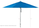 BFM Seating G-Series 8 1/2' x 11' Fiberglass Frame 2" Pole