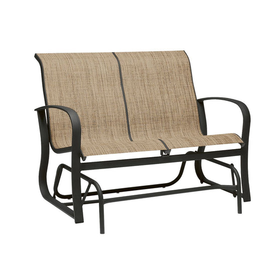 Woodard Fremont Sling Gliding Love Seat