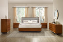 Greenington Taylor 5 Drawer Chest In Amber
