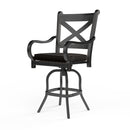 Sunset West Monterey Aluminum Barstool with Cushion