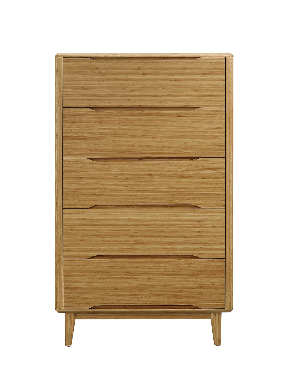 Greenington Currant Five Drawer High Chest Caramelized / Oiled Walnut