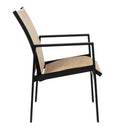 Aged Teak, Augustine Alloy (Grade A), Grade C Fabric, 