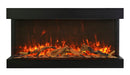 Amantii 60" Unit - 14 1/4" In Depth 3 Sided Glass Fireplace