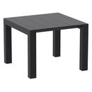 Compamia Air XL Extension Dining Set 5 Piece Black/Dark Gray/Taupe/White