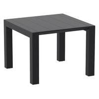 Compamia Air XL Extension Dining Set 5 Piece Black/Dark Gray/Taupe/White