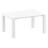 Compamia Air XL Extension Dining Set 5 Piece Black/Dark Gray/Taupe/White