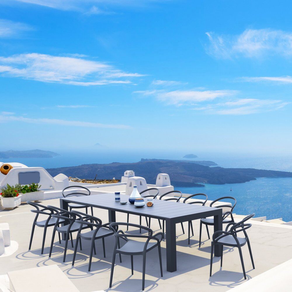 Compamia Mila Extendable 11-Piece Outdoor Dining Set