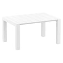 Compamia Loft Outdoor Dining Set with 6 Arm Chairs and 55 inch Extension Table Black/Dark Gray/Taupe/White