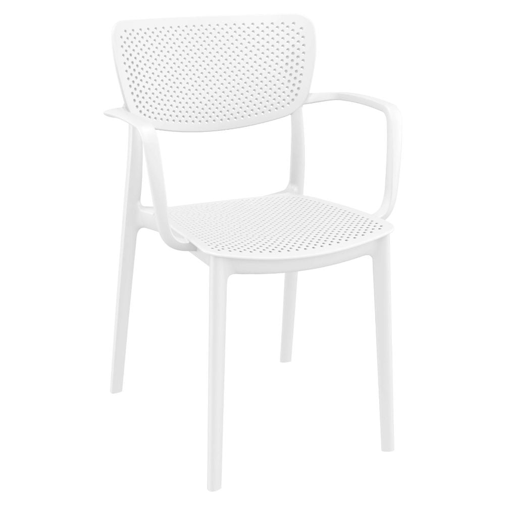 Compamia Loft Bistro Set 3 Piece with 24 inch Table Top in Black/Dark Gray/Taupe/Olive Green/White