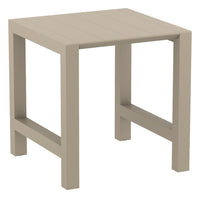 Compamia Vegas Air 5 pc Bar Set with 39 inch to 55 inch Extendable in Black/Dark Gray/Taupe/White