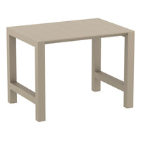 Compamia Vegas Air 5 pc Bar Set with 39 inch to 55 inch Extendable in Black/Dark Gray/Taupe/White