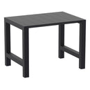 Compamia Vegas Cross 5 pc Bar Set with 39 inch to 55 inch Extendable in Black/Dark Gray/Taupe/White