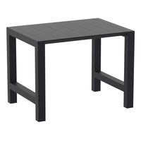 Compamia Vegas Victor 5 pc Bar Set with 39 inch to 55 inch Extendable in Black/Dark Gray/Taupe/White
