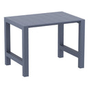 Compamia Vegas Victor 5 pc Bar Set with 39 inch to 55 inch Extendable in Black/Dark Gray/Taupe/White